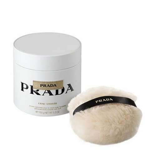 PRADA PARFUM-L'Eau Ambrée - Scented Body Powder with puff PRADA PARFUM-L'Eau Ambrée - Scented Body Powder with puff